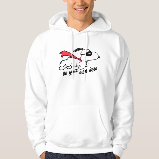 Sudadera Cacahuetes | Snoopy Super Hero (Anverso)