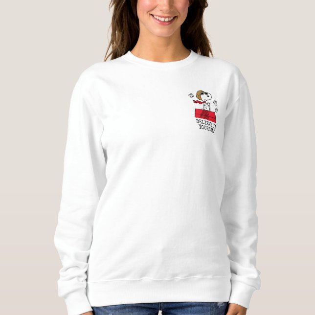 Sudadera Cacahuetes | Snoopy the Flying Ace (Anverso)