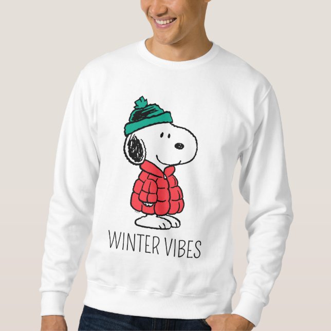 Sudadera Cacahuetes | Snoopy Winter Coat & Gorra (Anverso)