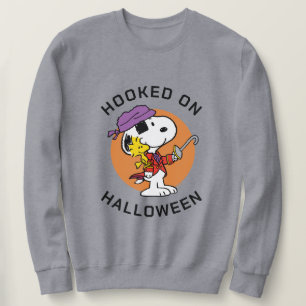 Sudadera Cacahuetes   Snoopy & Woodstock enganchado en Hall