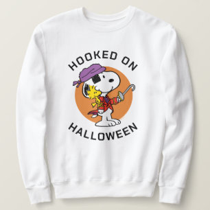 Sudadera Cacahuetes   Snoopy & Woodstock enganchado en Hall