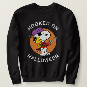 Sudadera Cacahuetes   Snoopy & Woodstock enganchado en Hall