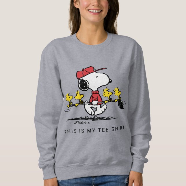 Sudadera Cacahuetes | Snoopy, Woodstock & Friends Golf (Anverso)