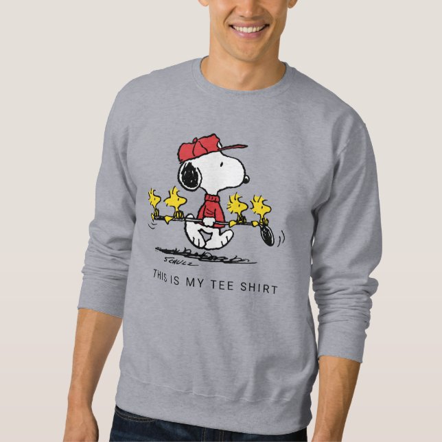 Sudadera Cacahuetes | Snoopy, Woodstock & Friends Golf (Anverso)