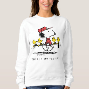 Sudadera Cacahuetes   Snoopy, Woodstock & Friends Golf
