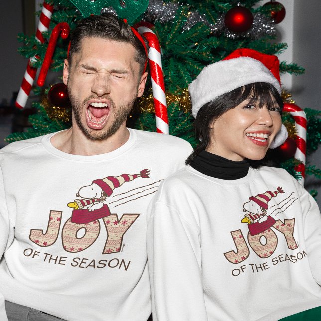 Sudadera Cacahuetes | Snoopy & Woodstock Joy Sled Ride (Subido por el creador)