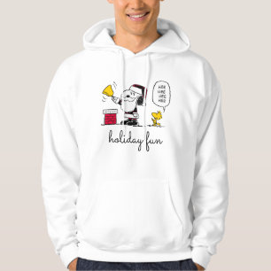 Sudadera Cacahuetes   Snoopy & Woodstock Santa Bell Ringer