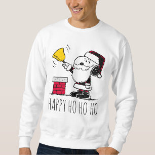 Sudadera Cacahuetes   Snoopy & Woodstock Santa Bell Ringer