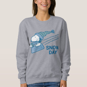 Sudadera Cacahuetes   Snoopy & Woodstock Sledding
