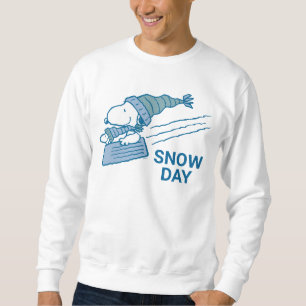 Sudadera Cacahuetes   Snoopy & Woodstock Sledding