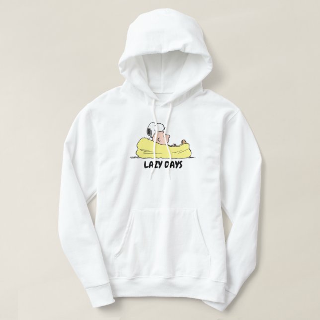 Sudadera Cacahuetes | Snoopy y Charlie Brown en la silla Ba (Diseño del anverso)