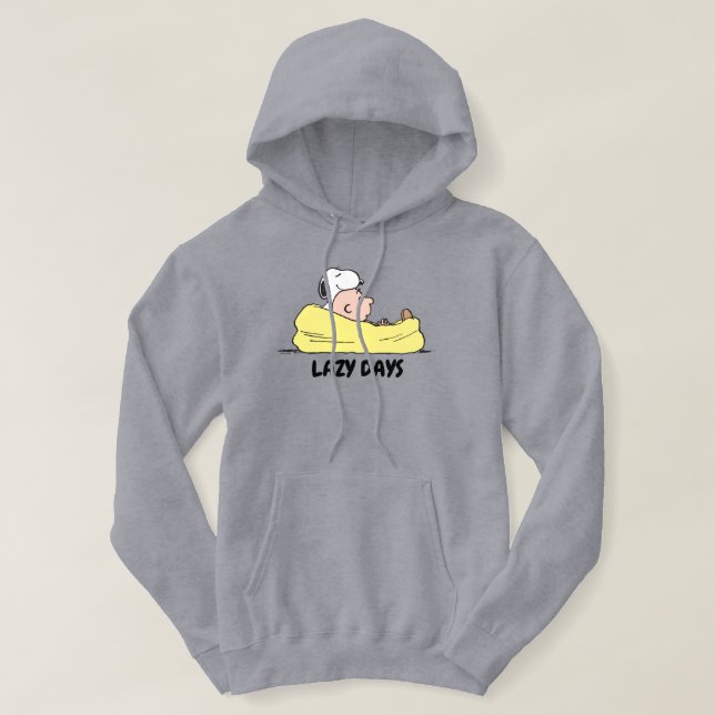 Sudadera Cacahuetes | Snoopy y Charlie Brown en la silla Ba (Diseño del anverso)