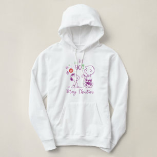 Sudadera Cacahuetes   Snoopy y Charlie Brown Ho Ho Ho Ho