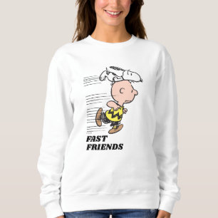 Sudadera Cacahuetes   Snoopy y Charlie Brown Run