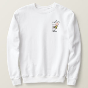 Sudadera Cacahuetes   Snoopy y Charlie Brown Run
