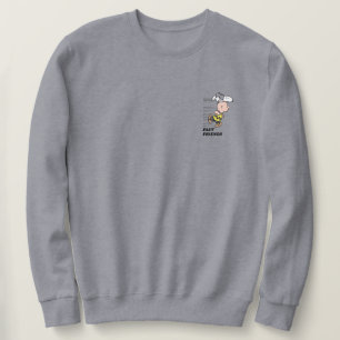 Sudadera Cacahuetes   Snoopy y Charlie Brown Run