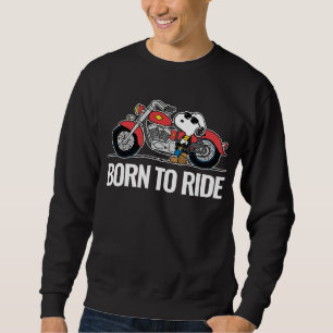 Sudadera Cacahuetes   Snoopy y su motocicleta
