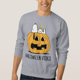 Sudadera Cacahuetes   Snoopy y Woodstock Jack-O-Lantern