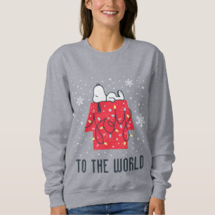 Sudadera Cacahuetes Soñador navideño de Snoopy