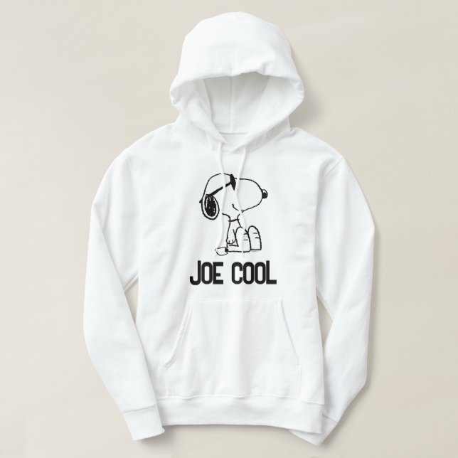 Sudadera Cacahuetes | Sonrisa de gafas de sol Snoopy (Diseño del anverso)