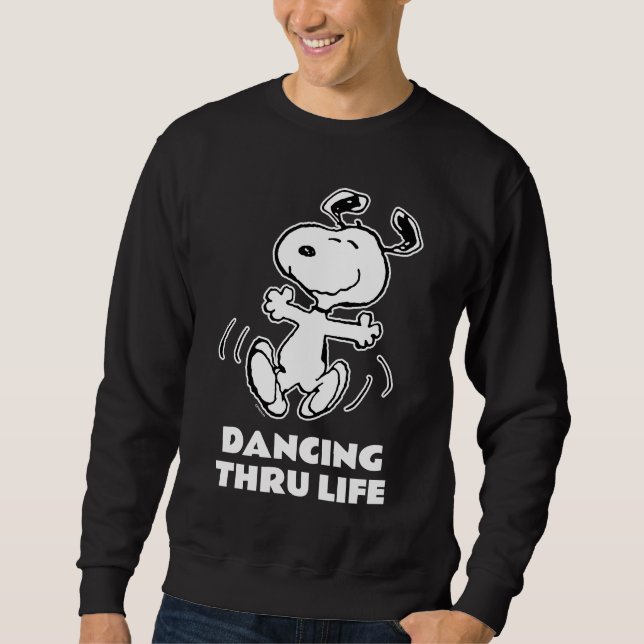 Sudadera Cacahuetes | Un baile feliz Snoopy (Anverso)