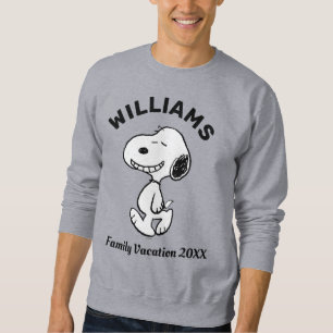 Sudadera Cacahuetes Vacaciones familiares de Snoopy