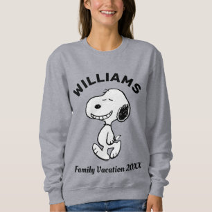Sudadera Cacahuetes   Vacaciones familiares de Snoopy