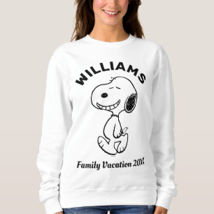 Sudadera Cacahuetes Vacaciones familiares de Snoopy