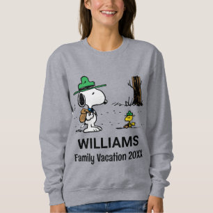 Sudadera Cacahuetes   Vacaciones Snoopy & Woodstock Family