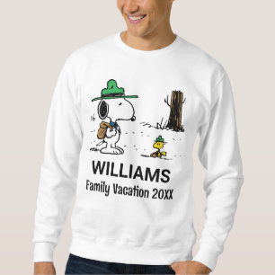 Sudadera Cacahuetes   Vacaciones Snoopy & Woodstock Family