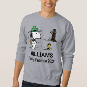 Sudadera Cacahuetes   Vacaciones Snoopy & Woodstock Family