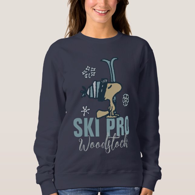Sudadera Cacahuetes | Woodstock Ski Pro (Anverso)