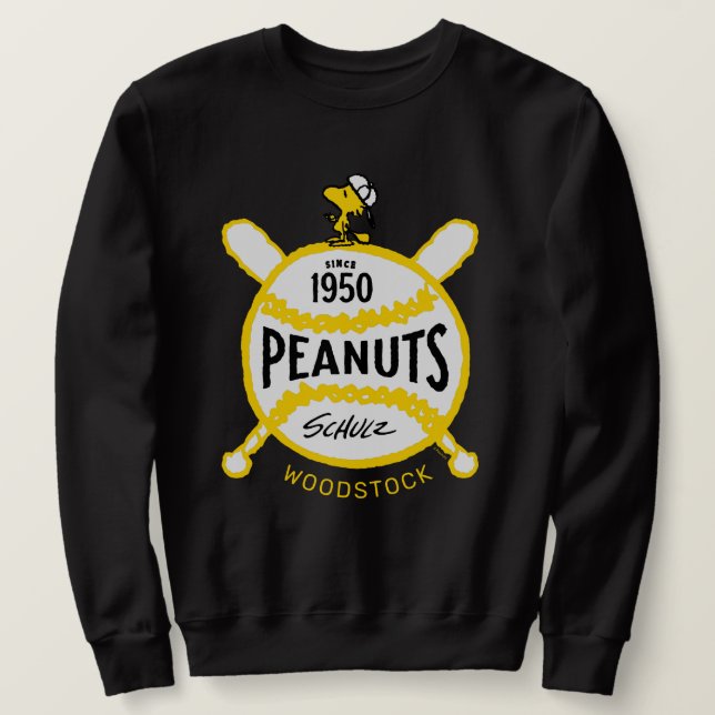 Sudadera Cacahuetes | WoodstockPeanuts Baseball Desde 1950 (Anverso del diseño)