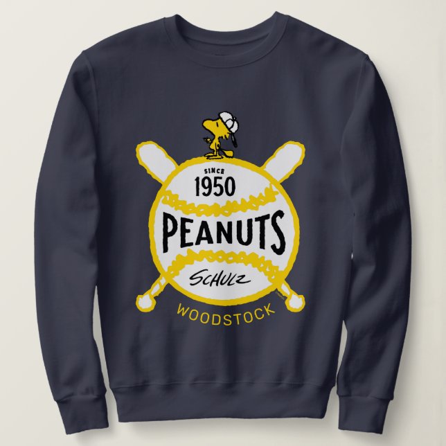 Sudadera Cacahuetes | WoodstockPeanuts Baseball Desde 1950 (Anverso del diseño)
