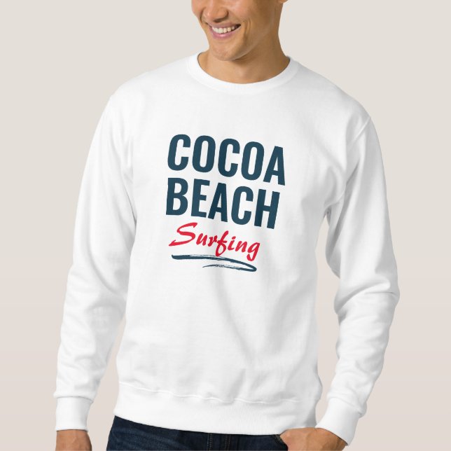 Sudadera Cacao Beach Florida (Anverso)