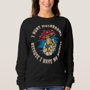 Sudadera Cacería champiñón Porque No Tengo Moreles