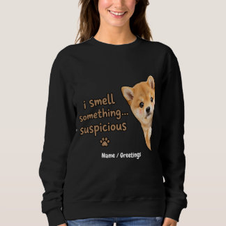 Sudadera Cachorro Adorable de Raza Shiba Inu con Frase Dive