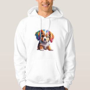 Sudadera Cachorro cutáneo hecho de colores líquidos 1