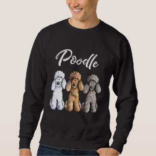 Sudadera Cachorro cutáneo I caniche Perros mujeres Chica