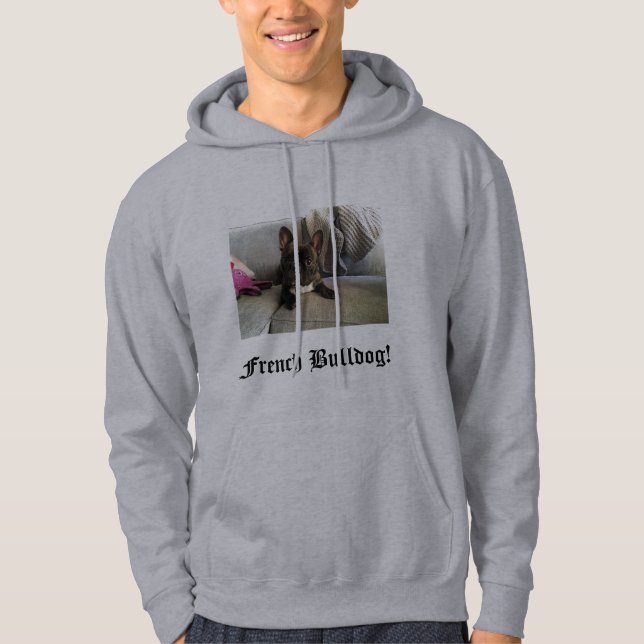 Sudadera Cachorro de Bulldog francés (Anverso)