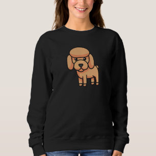Sudadera Cachorro de cachorro bebé perro perro caniche bebé