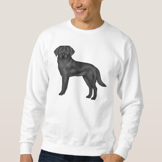 Sudadera Cachorro De Dibujos Animados Labrador Retriever Ne (Anverso)