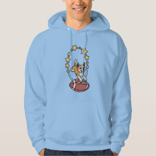 Sudadera cachorro de fútbol estrella