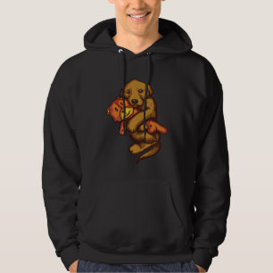 Sudadera Cachorro de Golden Retriever Abraza Oso de Peluche