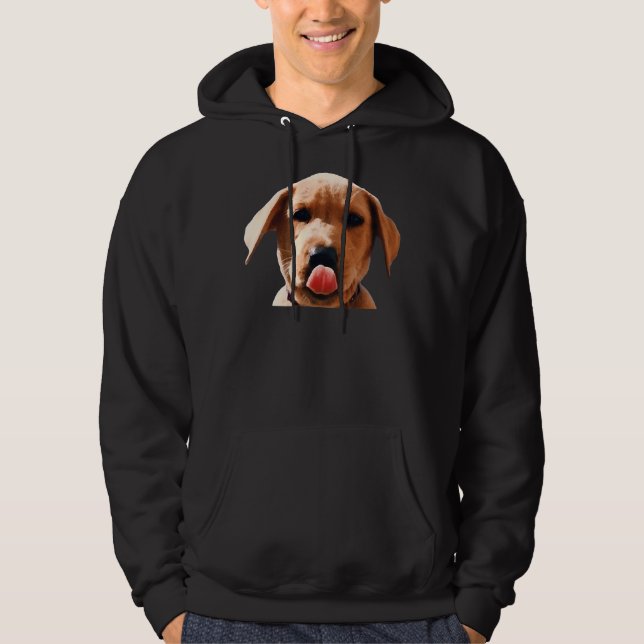 Sudadera Cachorro de laboratorio (Anverso)