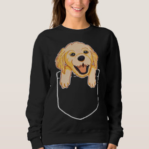 Sudadera Cachorro De Labrador En Perro De Bolsillo De Pecho