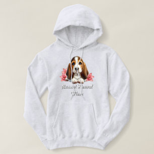 Sudadera Cachorro de paro con flores