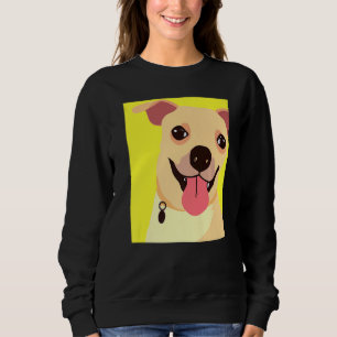 Sudadera cachorro de retriever de Labrador arte de perrito 
