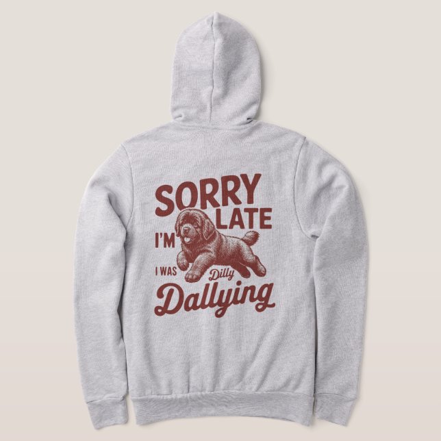 Sudadera Cachorro de Terranova Dilly Dally (Distribución Reverso )