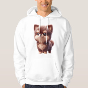 Sudadera Cachorro Esponjoso Adorable � Diseño de Perro Ador